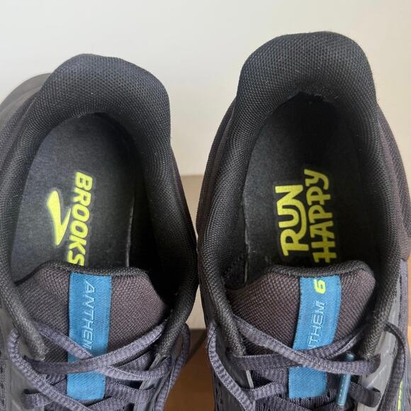 Brooks Anthem 6 Black Men Running Sneakers- SZ 11.5 main image 9